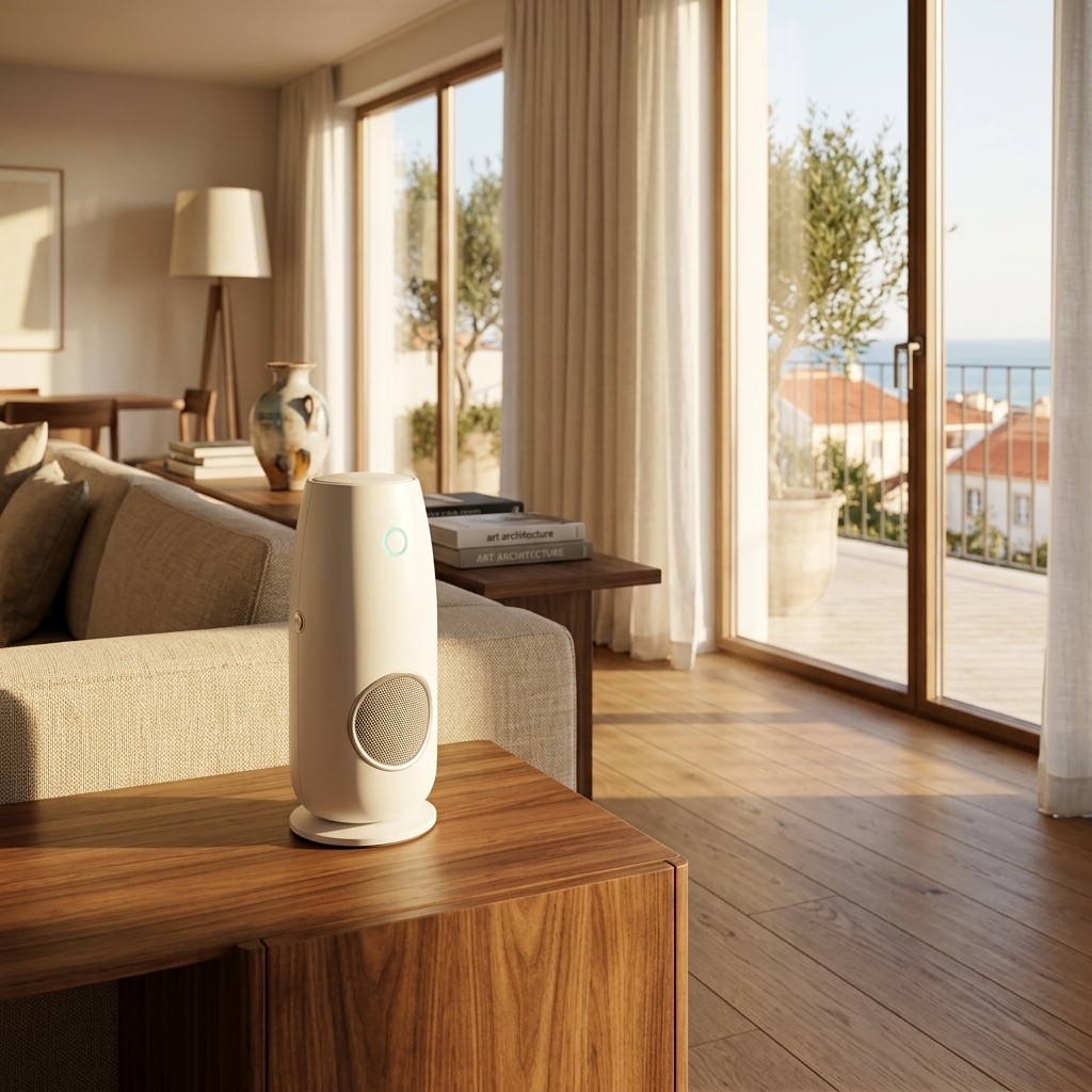 BrisaClean v obývacím pokoji